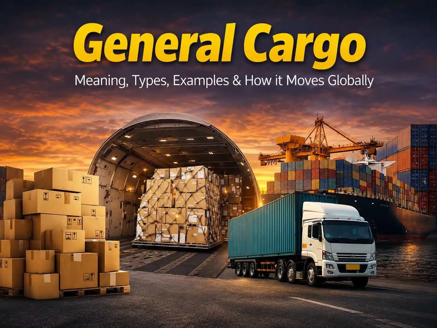 General Cargo Untuk Pengiriman Reguler Lintas Moda